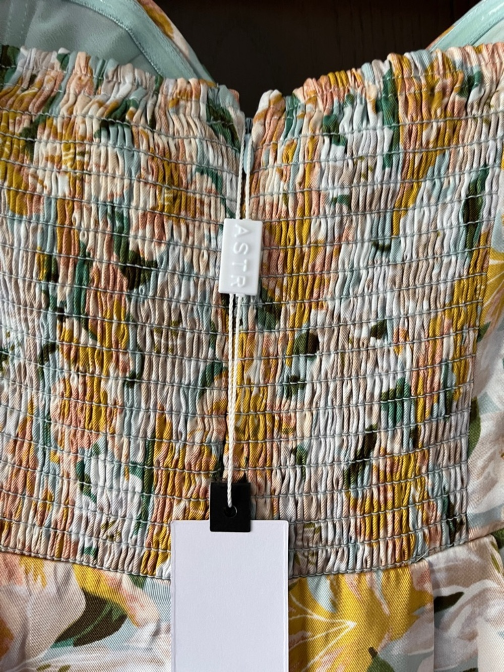 ASTR capped sleeved maxi dress. Size Large. Can be worn on the shoulders. NWT - Picture 8 of 11